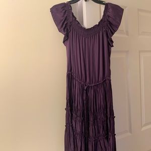 Theory Ruffle Tiered Dress